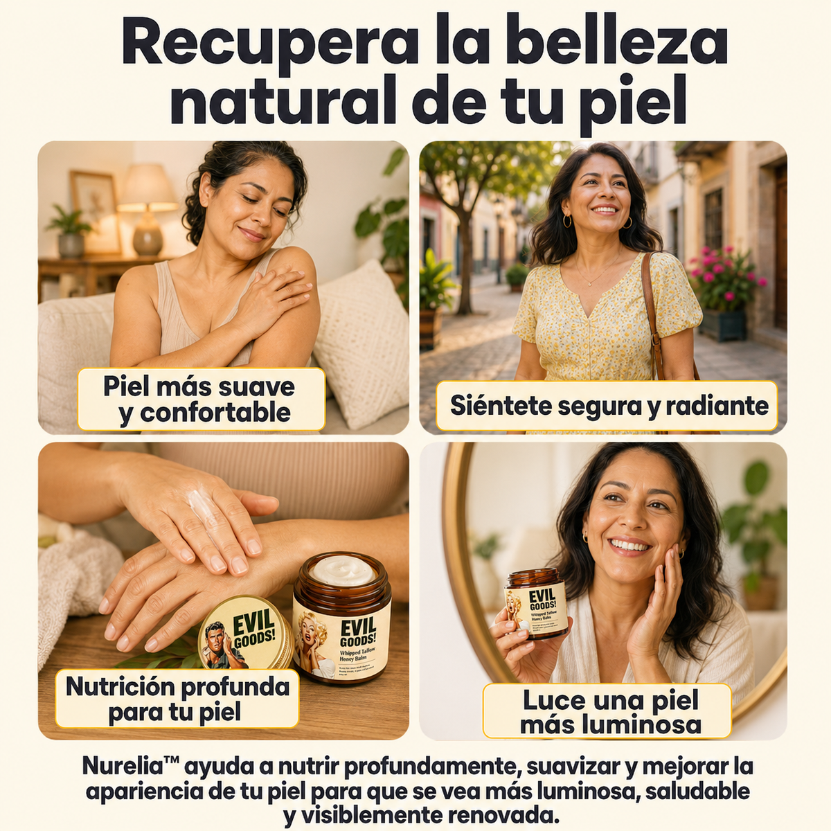Nurelia™ Bálsamo Restaurador de la Piel